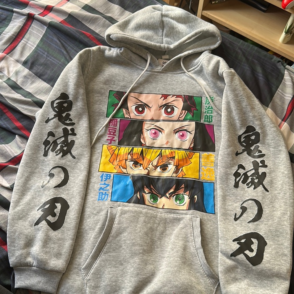 Customized demon slayer hoodie
